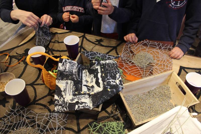 Halloween : atelier sachets de lavande magiques pour les enfants, tous les après-midi du 19 au 25 octobre