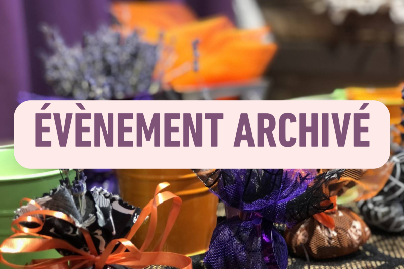 Après midi d'halloween avec plein d'ateliers