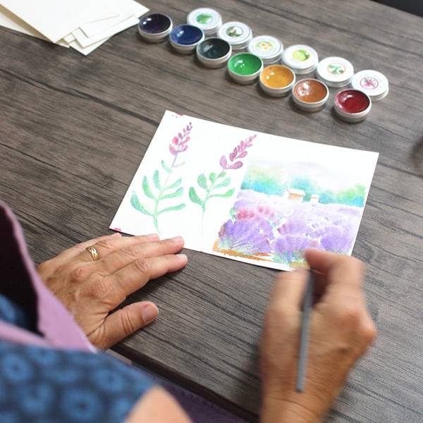 Atelier aquarelle parfumée