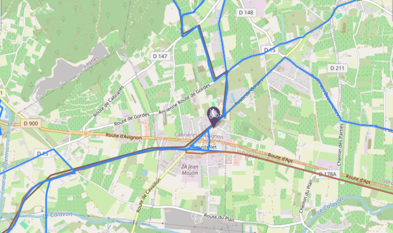Venir visiter le Musée de la Lavande à vélo