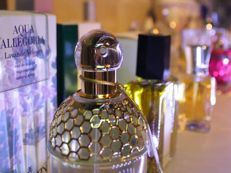 Collection de parfums à la lavande 